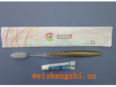 部隊招待所客房一次性用品會議中心客房日用品價格環保紙牙具梳子