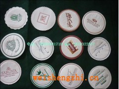 賓館酒店 酒店客房用品 圓形杯蓋 雙層吸水紙杯墊 一次性用品