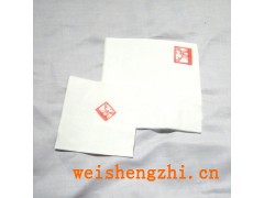 鄭州廣告餐巾紙廠家 萬戈免洗專業訂做廣告餐巾紙