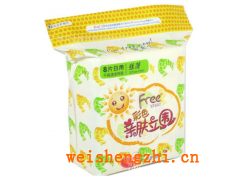 批發FREE 飛日用彩色親膚立圍絲薄干爽速滲網面衛生巾8片