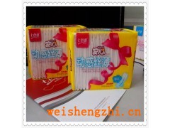 天津七色羽安心動感絲薄355衛生巾20片