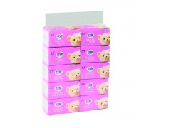 欣雅抱抱熊系列抽紙10連包|陜西衛生紙|抽紙廠家