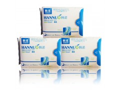 韓諾負離子衛(wèi)生巾夜用