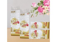 【花旗抽取式面巾紙HQ-6095】原生木漿抽紙390張*5包