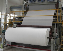 廣西再添新月型衛生紙機