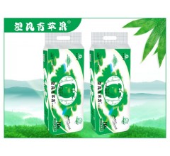 四川竹漿紙望風(fēng)青蘋果竹纖維紙巾10卷無芯實惠魅力裝