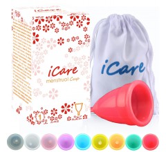 iCare醫療級硅膠月經杯月事杯 月亮杯廠家批發可定制正品