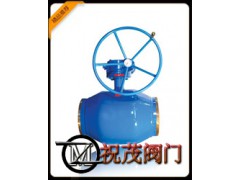 Q361F-16C蝸輪全焊接球閥