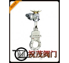 DMZ973H-10C電動暗桿刀型閘閥