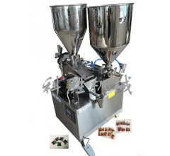 唐山科勝180型半自動辣椒油、辣椒籽包裝機