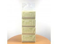 追竹時代原生態竹漿紙不漂白本色嬰兒孕婦適用軟抽面餐巾衛生紙