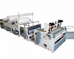 拓斯克提供的生活用紙生產(chǎn)線在日本Marutomi工廠開機