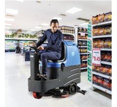 天津清潔設備|中型雙刷駕駛式洗地機 R-QQ