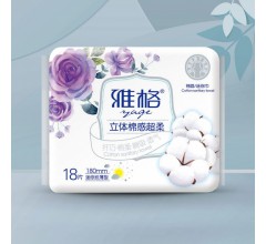 雅格立體棉感超柔18片迷你巾180mm