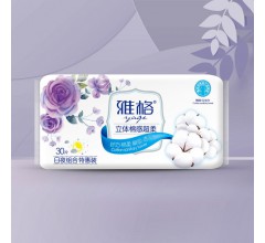 雅格立體棉感超柔組合裝30片