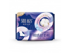 雅格裸感超柔棉18片迷你巾180mm