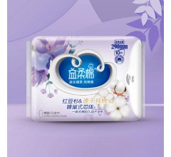益柔棉紅豆杉&速干純棉衛(wèi)生巾10片290mm