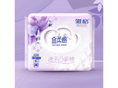 益柔棉速干凸氧棉14片纖巧衛生巾365mm
