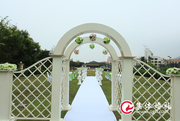 青島集體婚禮：婚禮殿堂