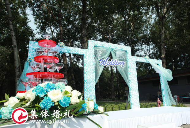 風情初夏?四月北京 集體婚禮綻放時！