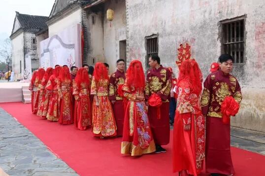 關注陽山縣連續三屆集體婚禮發展特色
