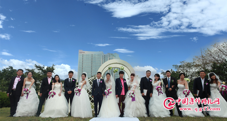 青島集體婚禮:2019年10月3日第53屆“海之戀”集體婚禮