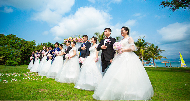 三亞集體婚禮：2022年11月27日第163屆“浪漫天涯”集體婚禮
